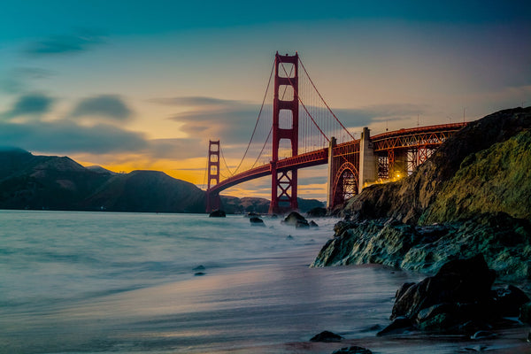 San Francisco California Golden Gate Bridge