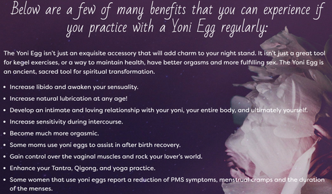 Benefits of Yoni Eggs