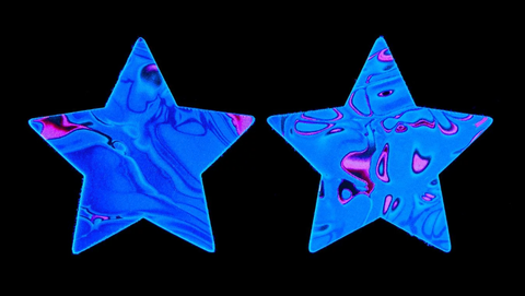 Starry Nights UV Reactive Pasties