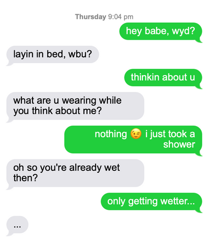 funny sexting examples