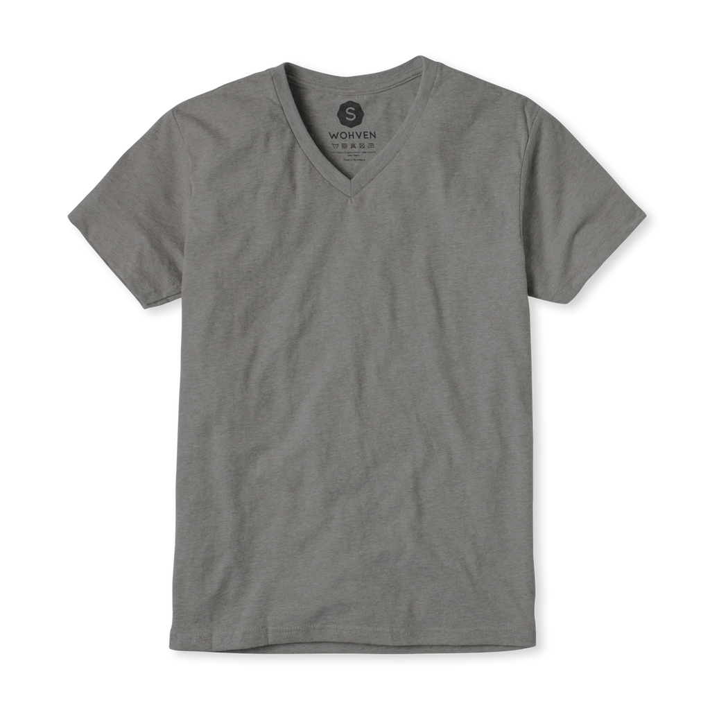 Blank V-Neck T-Shirt Monthly Subscription | Wohven