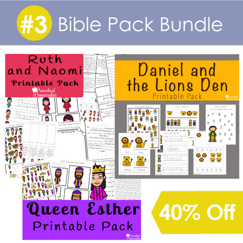 Bible & Character Printable Packs – Proverbial Homemaker