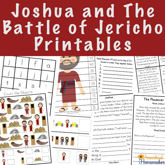 Joshua and the Battle of Jericho – Proverbial Homemaker