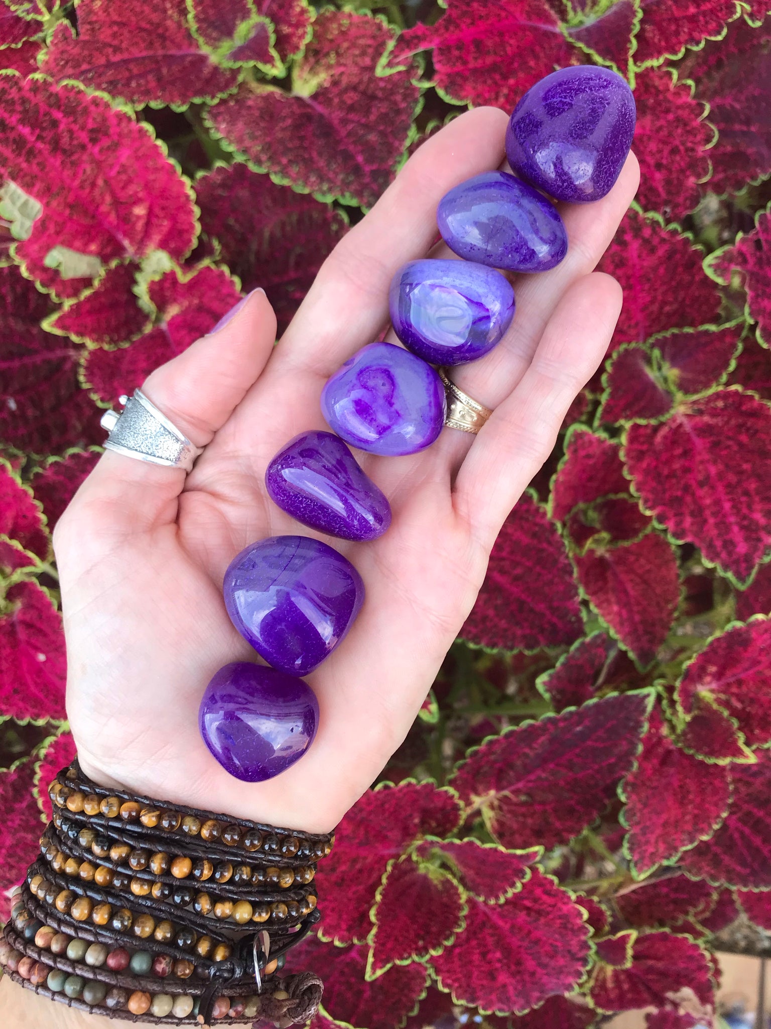 purple onyx stone meaning