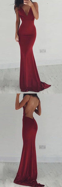 Sex Simple Mermaid Long Prom Dress Fashion Wedding Party