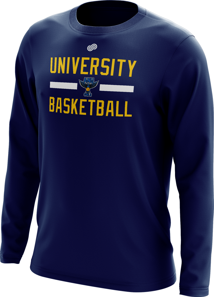 long sleeve basketball warm up shirts