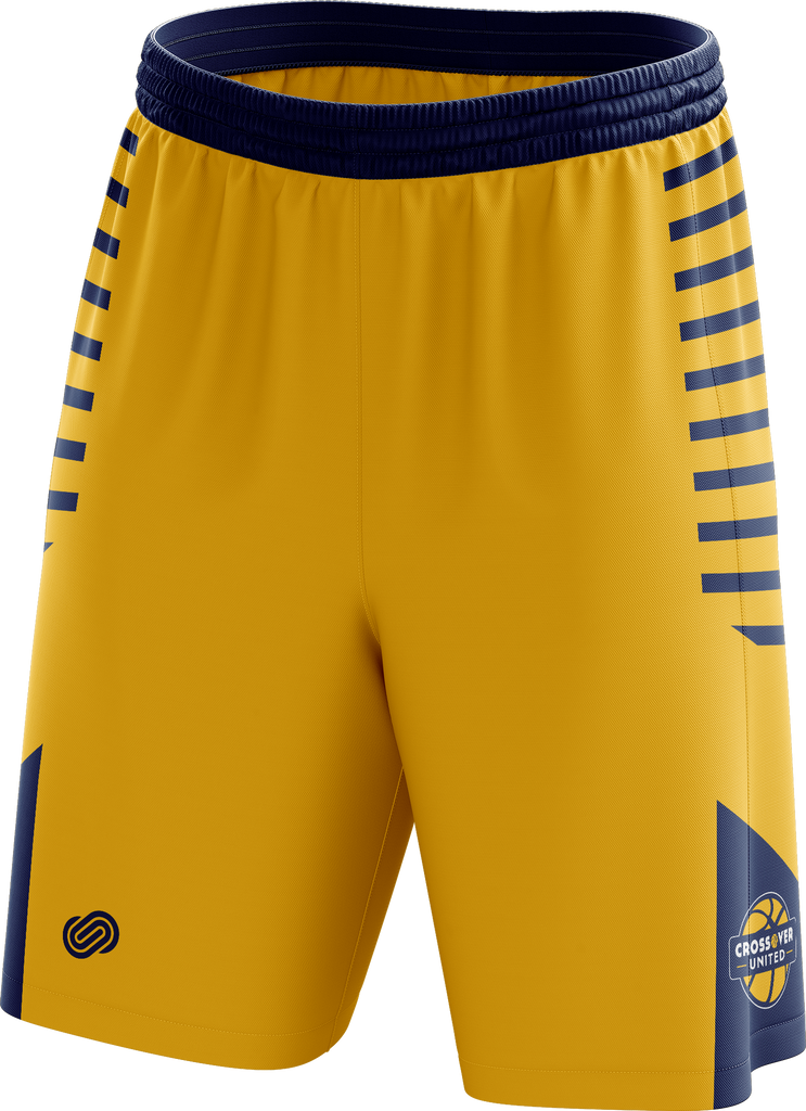 yellow basketball shorts