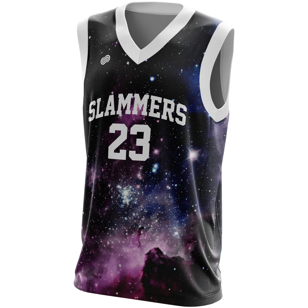 galaxy basketball jersey