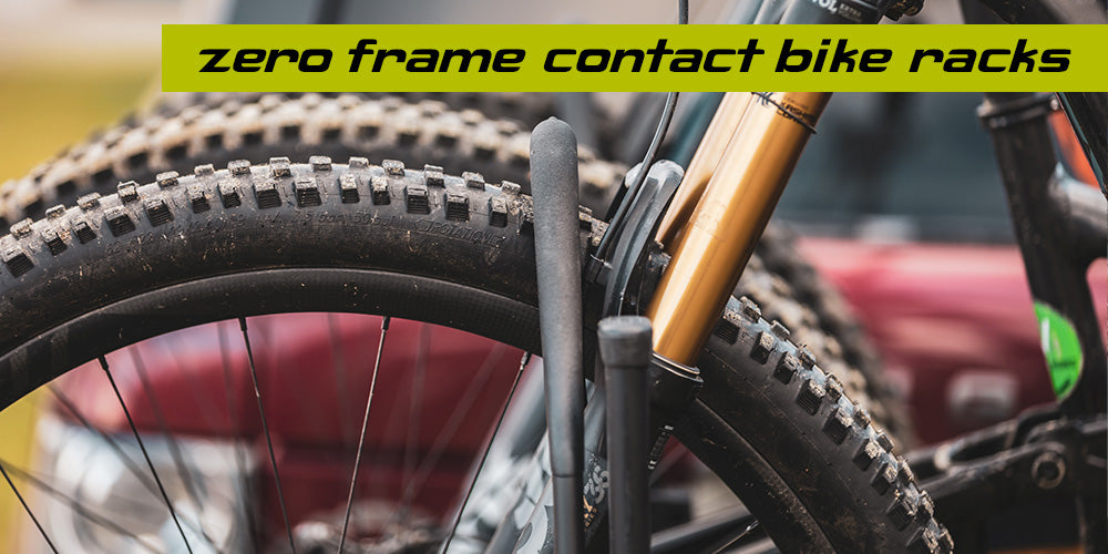 Swagman Zero Frame Contact Bike Racks for Travel Trailers, RVs, Motorhomes, and Fifth Wheels