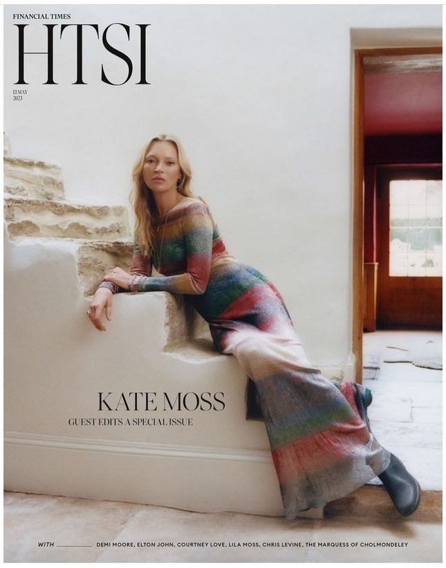 UK HOW TO SPEND IT Magazine May 2023: KATE MOSS GUEST EDITS COVER FEAT ...