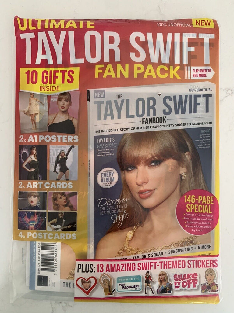 **TAYLOR SWIFT UK ULTIMATE FAN PACK MAGAZINE SEALED NEW & EXTRAS 2023