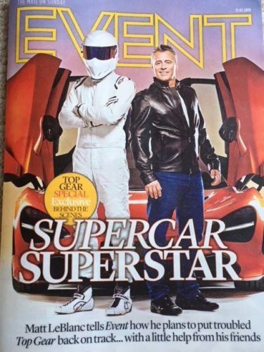 Pol Midler Lull UK Event Magazine 11 Feb 2018 Top Gear Matt LeBlanc Hayley Atwell Tom -  YourCelebrityMagazines