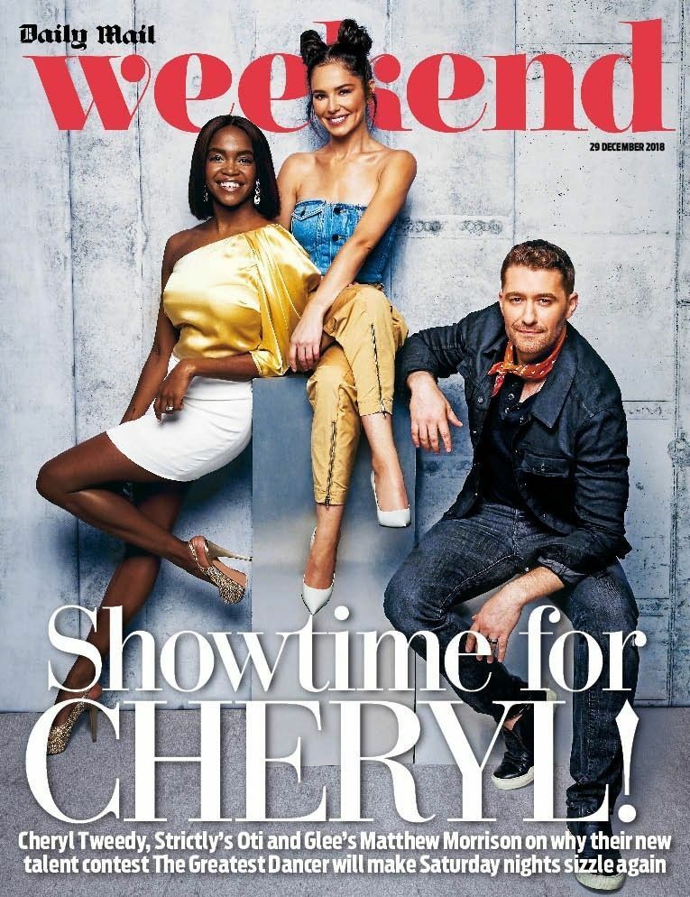 UK Weekend Magazine DEC 2018: MATTHEW MORRISON Cheryl Tweedy JAMES NOR ...