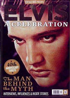 Elvis Presley Vintage Rock Presents - A Celebration 40 Years UK MAGAZINE NEW