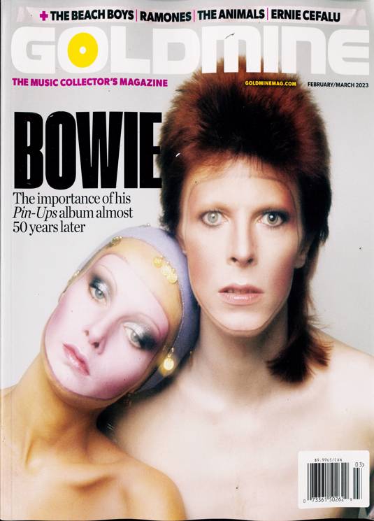 GOLDMINE Magazine Feb/March 2023 DAVID BOWIE Cover Feature ...