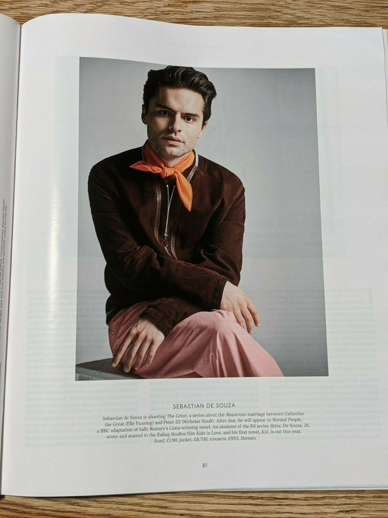 UK Times Luxx Magazine March 2020: Gala Gordon Louis Partridge Riccard - YourCelebrityMagazines