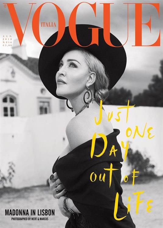 Vogue Italian Madonna Cover 1 Magazine Yourcelebritymagazines