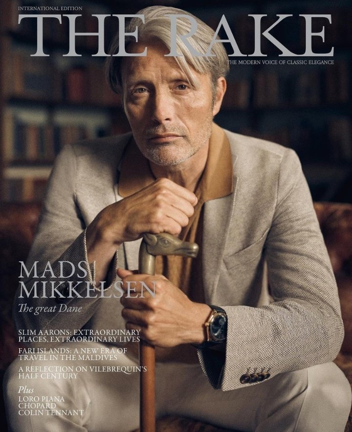 Mads Mikkelsen for The Rake - June 2021 - YourCelebrityMagazines