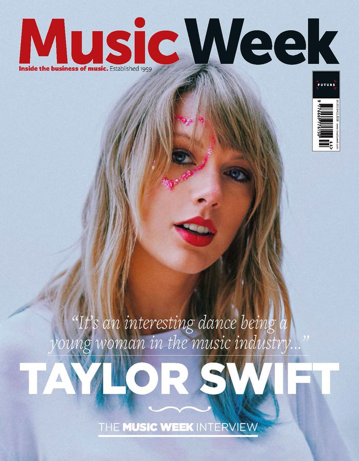 Uk Music Week Magazine November 2019 Taylor Swift The Interview