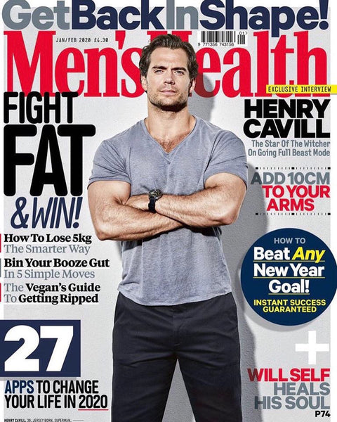 British Men's Health Magazine January 2020: HENRY CAVILL COVER STORY ...