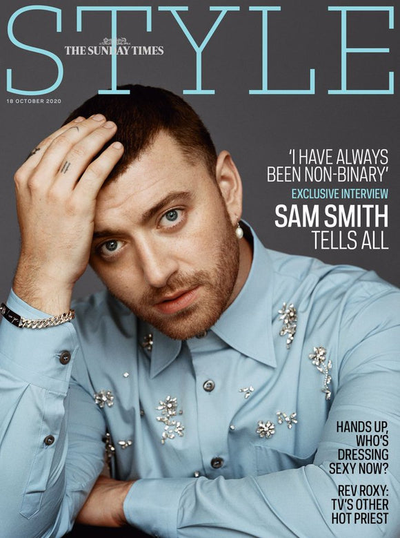 UK ATTITUDE magazine November 2019 Sam Smith cover & interview ...