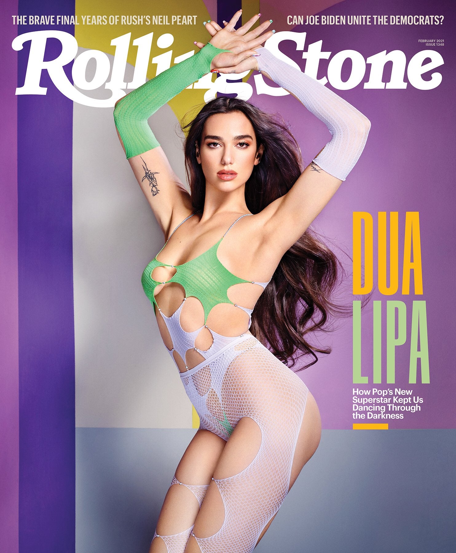 US Rolling Stone Magazine February 2021 DUA LIPA COVER FEATURE Neil P