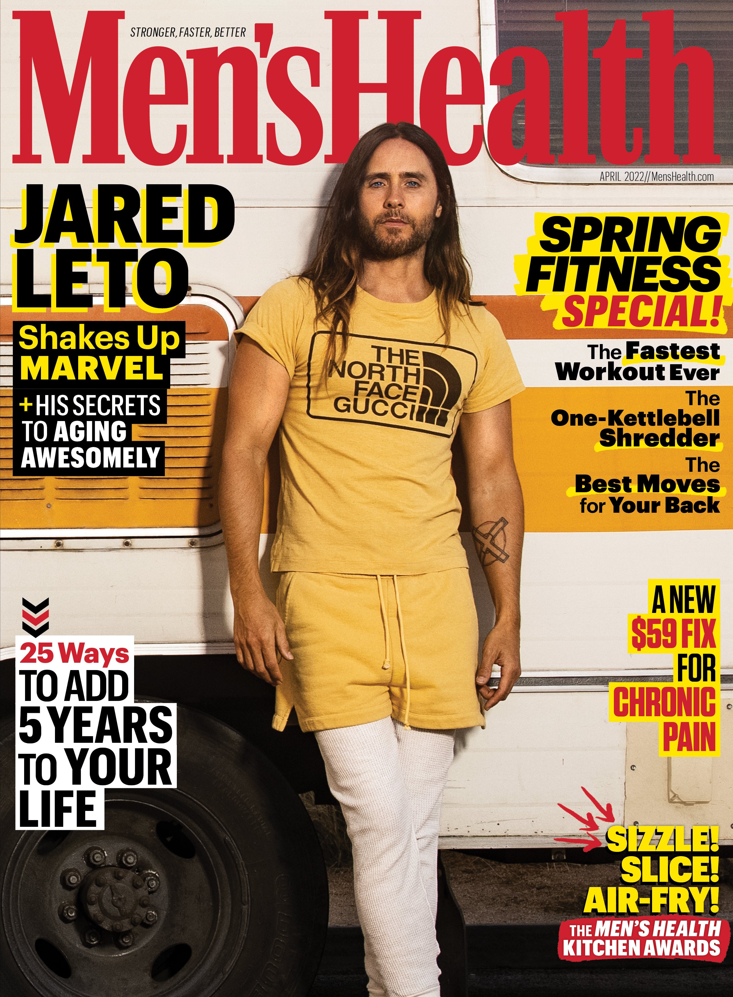 Us Mens Health Magazine April 2022 Jared Leto Yourcelebritymagazines 2537