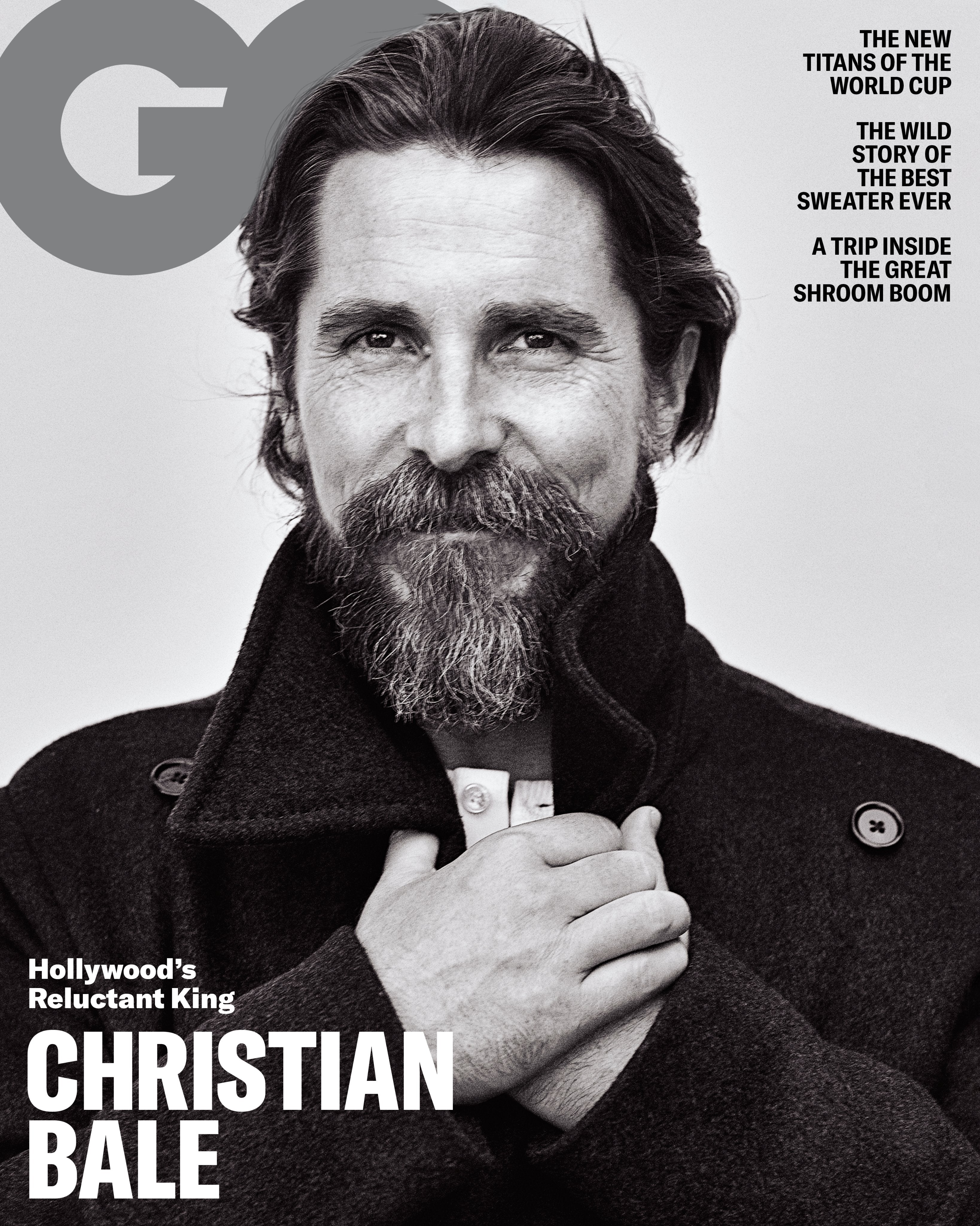 GQ UK MAGAZINE NOVEMBER 2022 CHRISTIAN BALE COVER FEATURE