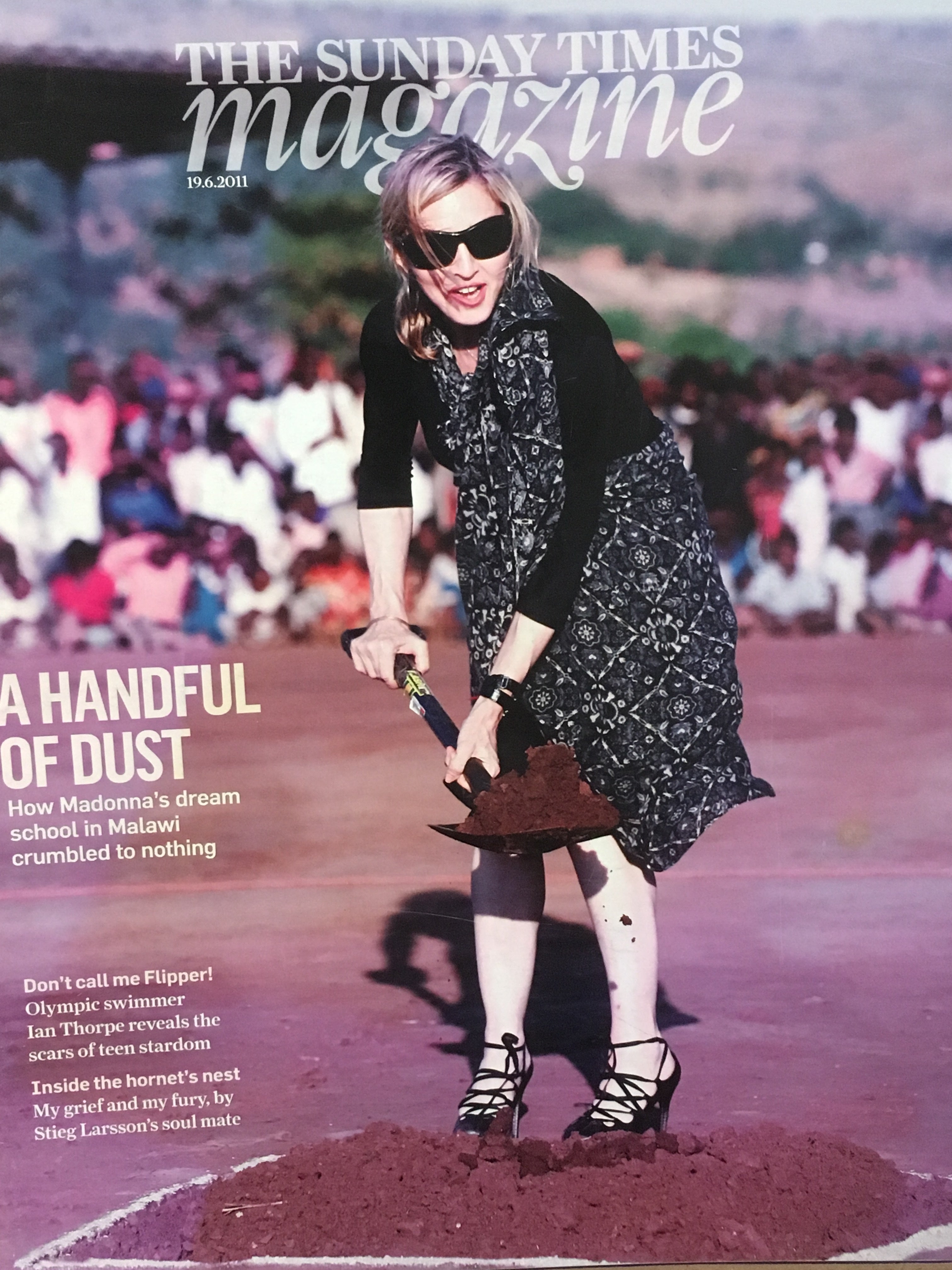 Sunday Times Magazine 19 June 2011 Madonna Cover Story Yourcelebritymagazines