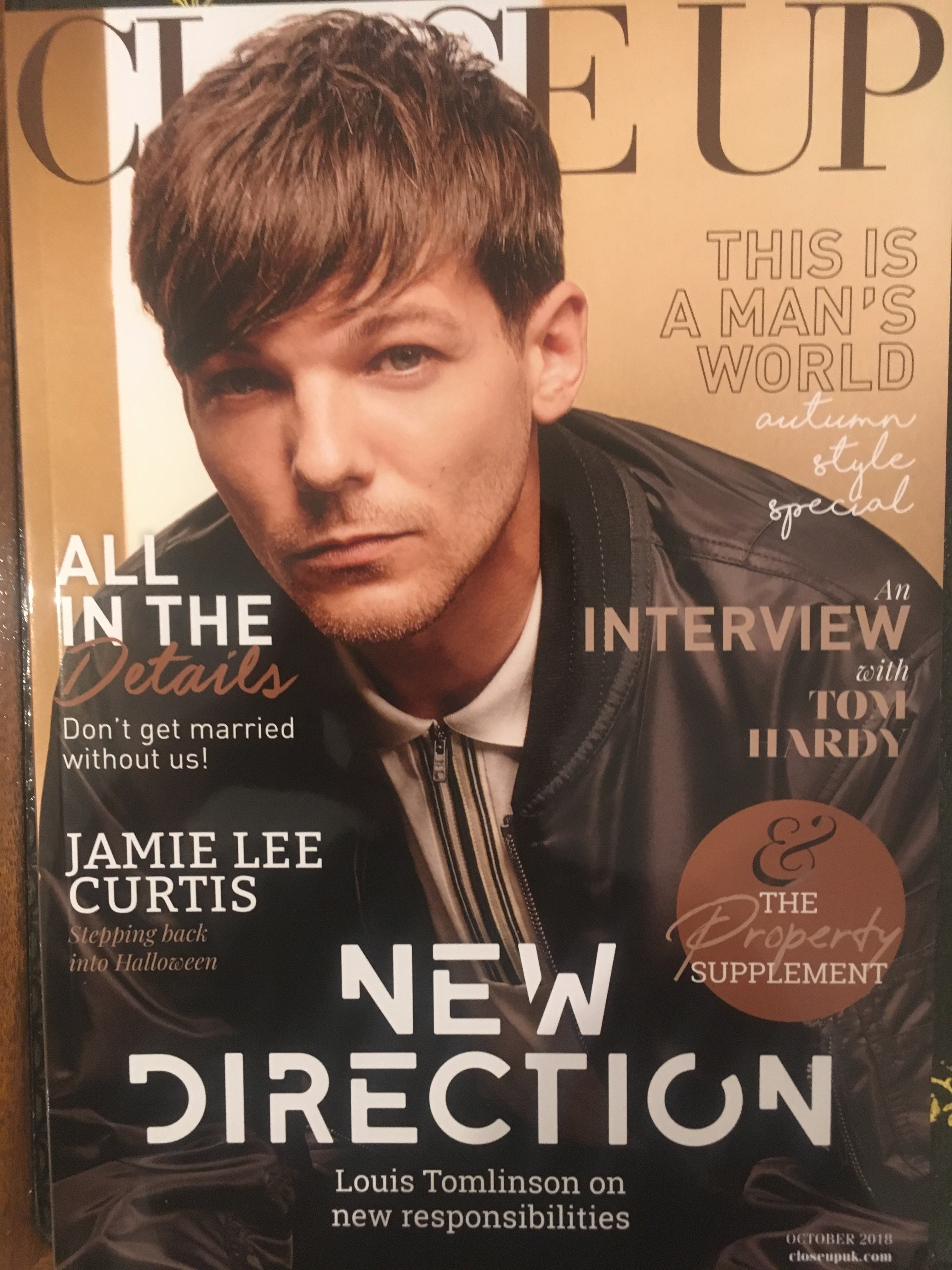 London Close Up Magazine October 2018: Louis Tomlinson Cover Story E83