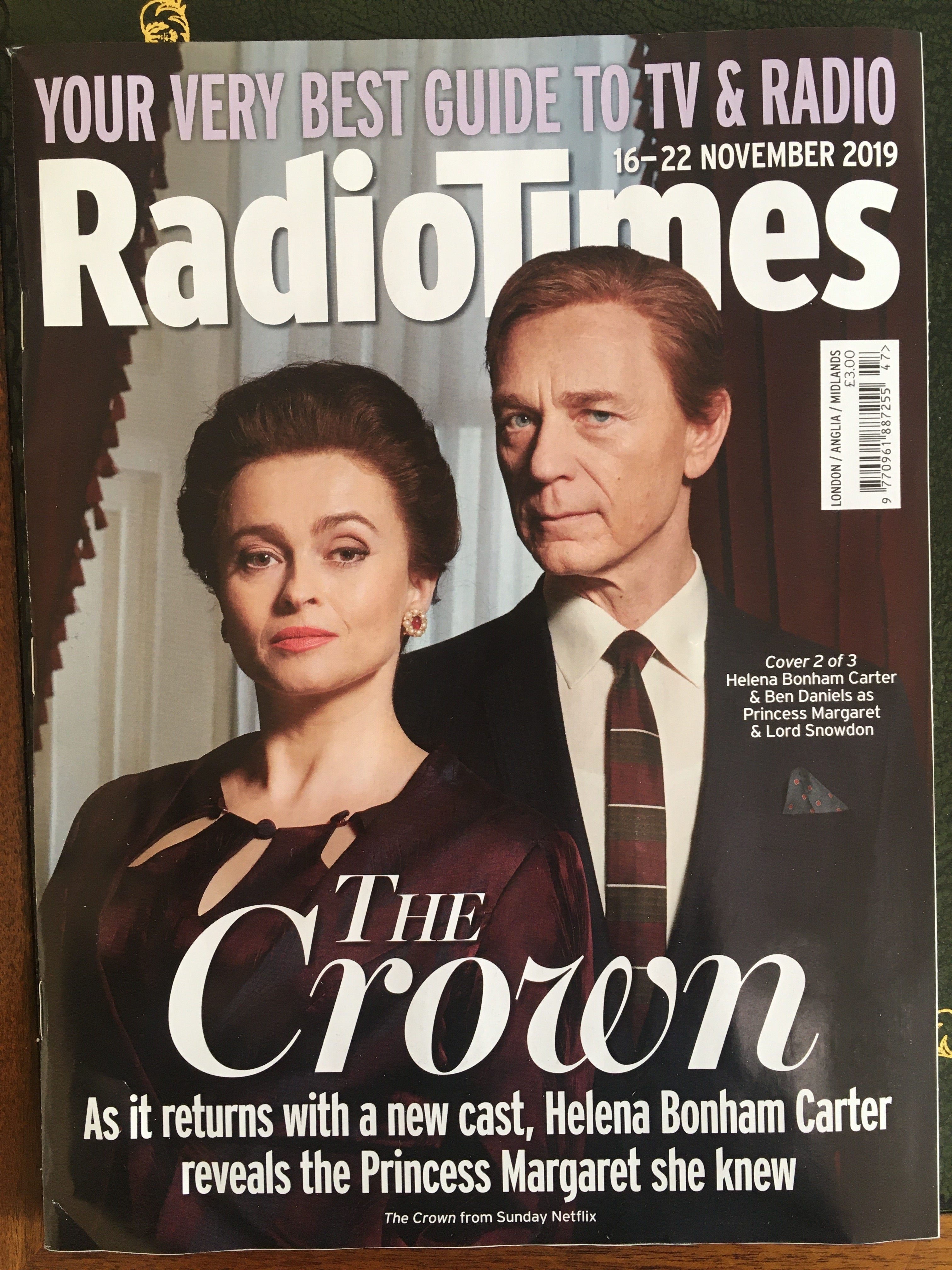 RADIO TIMES Magazine 16 Nov 2019: HELENA BONHAM CARTER The ...