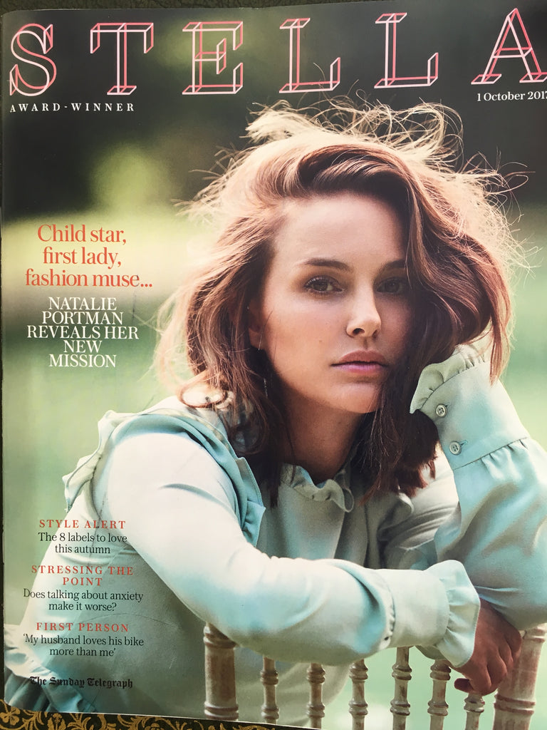 Uk Stella Magazine 1st October 2017 Natalie Portman Cover Interview