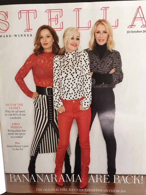 Uk Telegraph Stella Magazine 22nd October 2017 Bananarama Cover