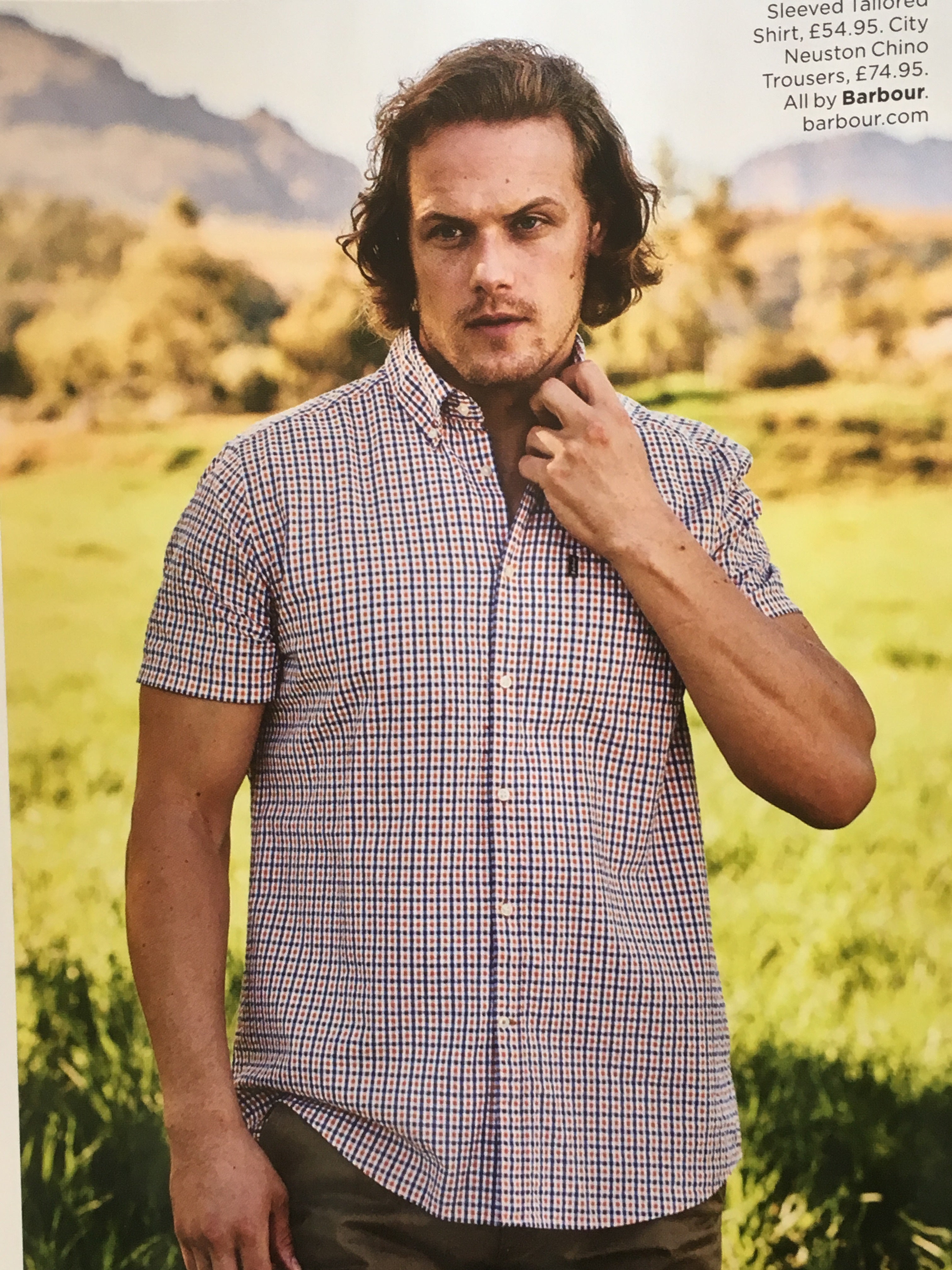 sam heughan clothing line macy's