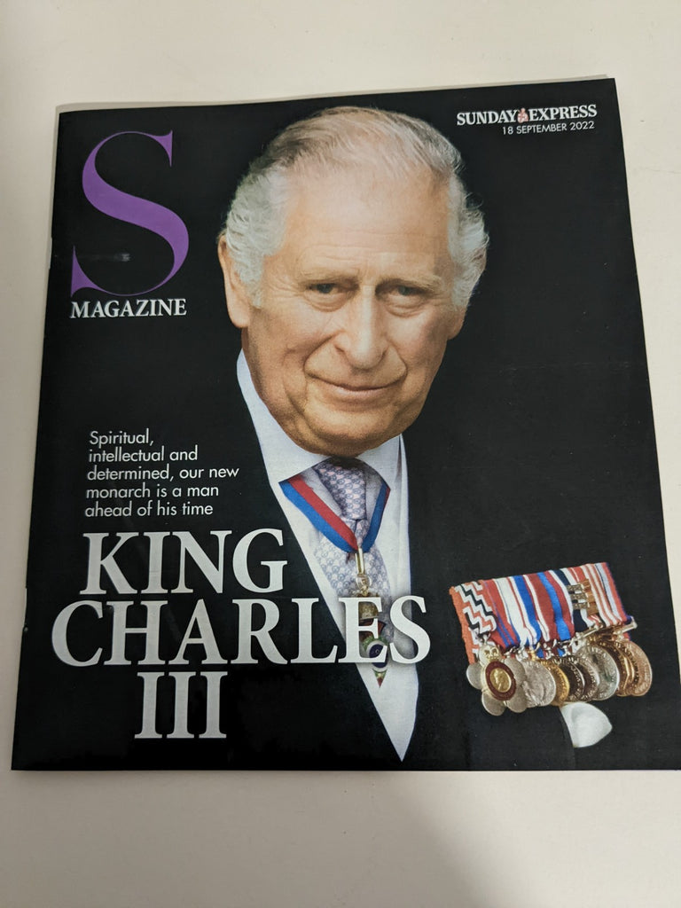 S EXPRESS UK MAGAZINE KING CHARLES III COVER FEATURE - SEPTEMBER 2022 ...