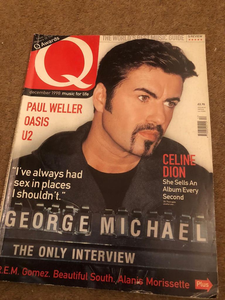 UK Q Magazine December 1998 George Michael Only Interview ...