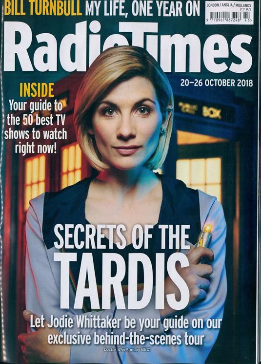 RADIO TIMES magazine 20 October 2018 Doctor Who Jodie Whittaker Richar ...