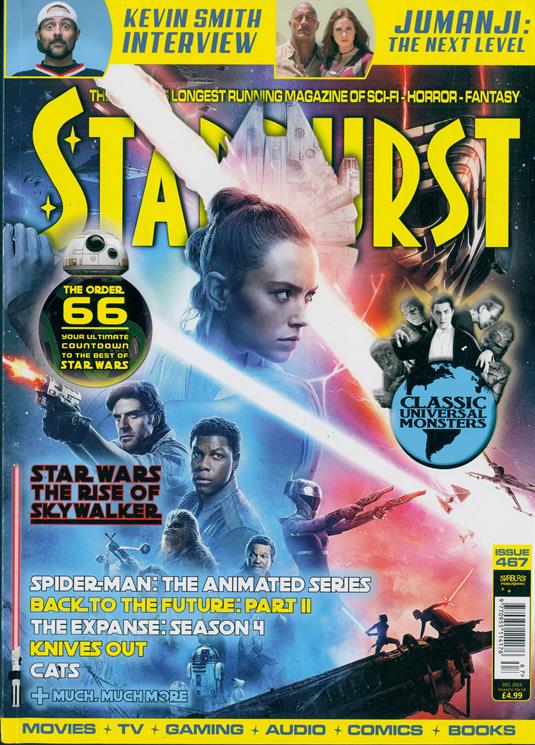 Uk Starburst Magazine Dec 2019 Star Wars Rise Of The Skywalker