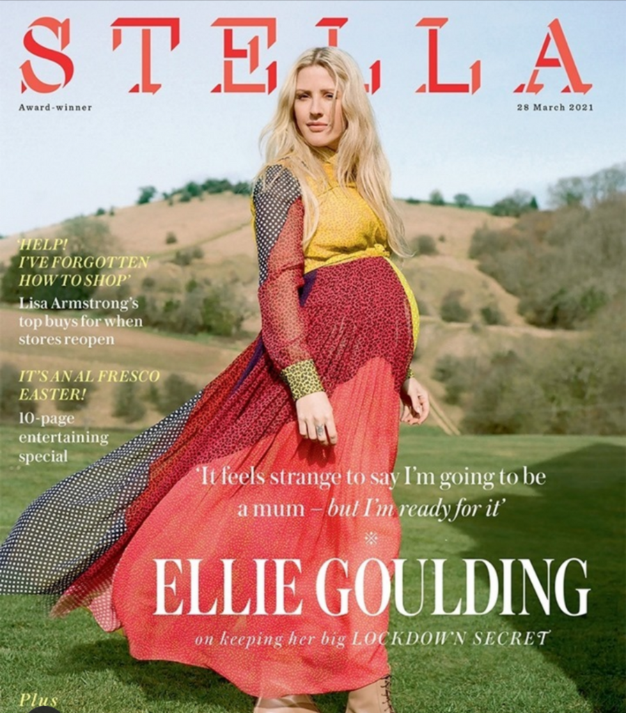 Stella Magazine March 2021 Ellie Goulding Cover And Interview