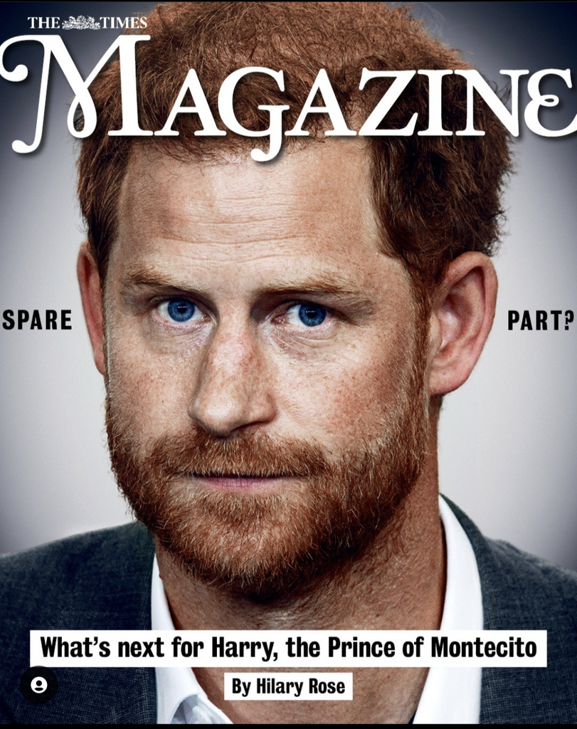 Uk Times Magazines December 2022 Prince Harry And Meghan Markle Cover F Yourcelebritymagazines 