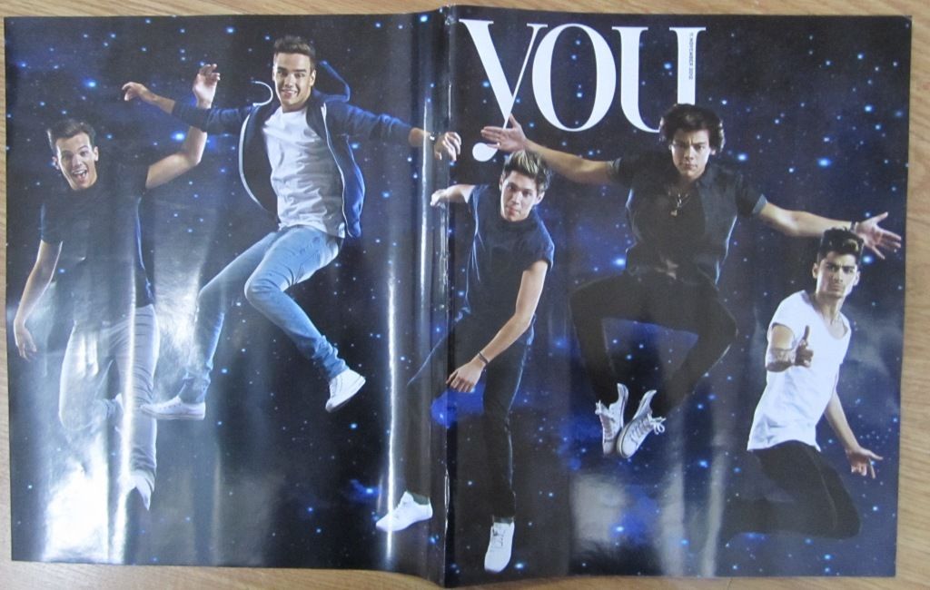 You Magazine November 2012 One Direction Cover and Exclusive Interview Harry Styles