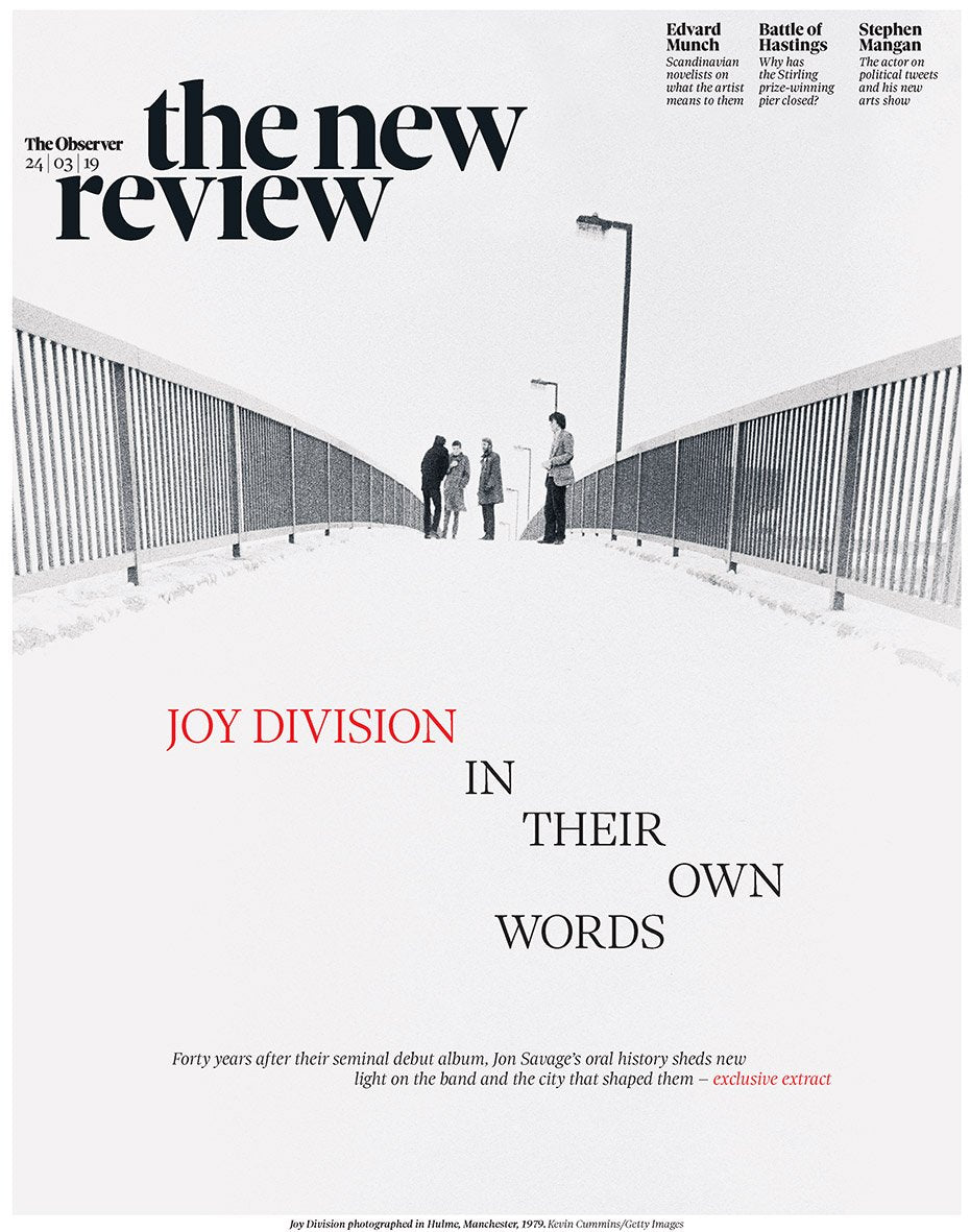 Uk Observer New Review 24th March 19 Joy Division Ian Curtis Cover Yourcelebritymagazines