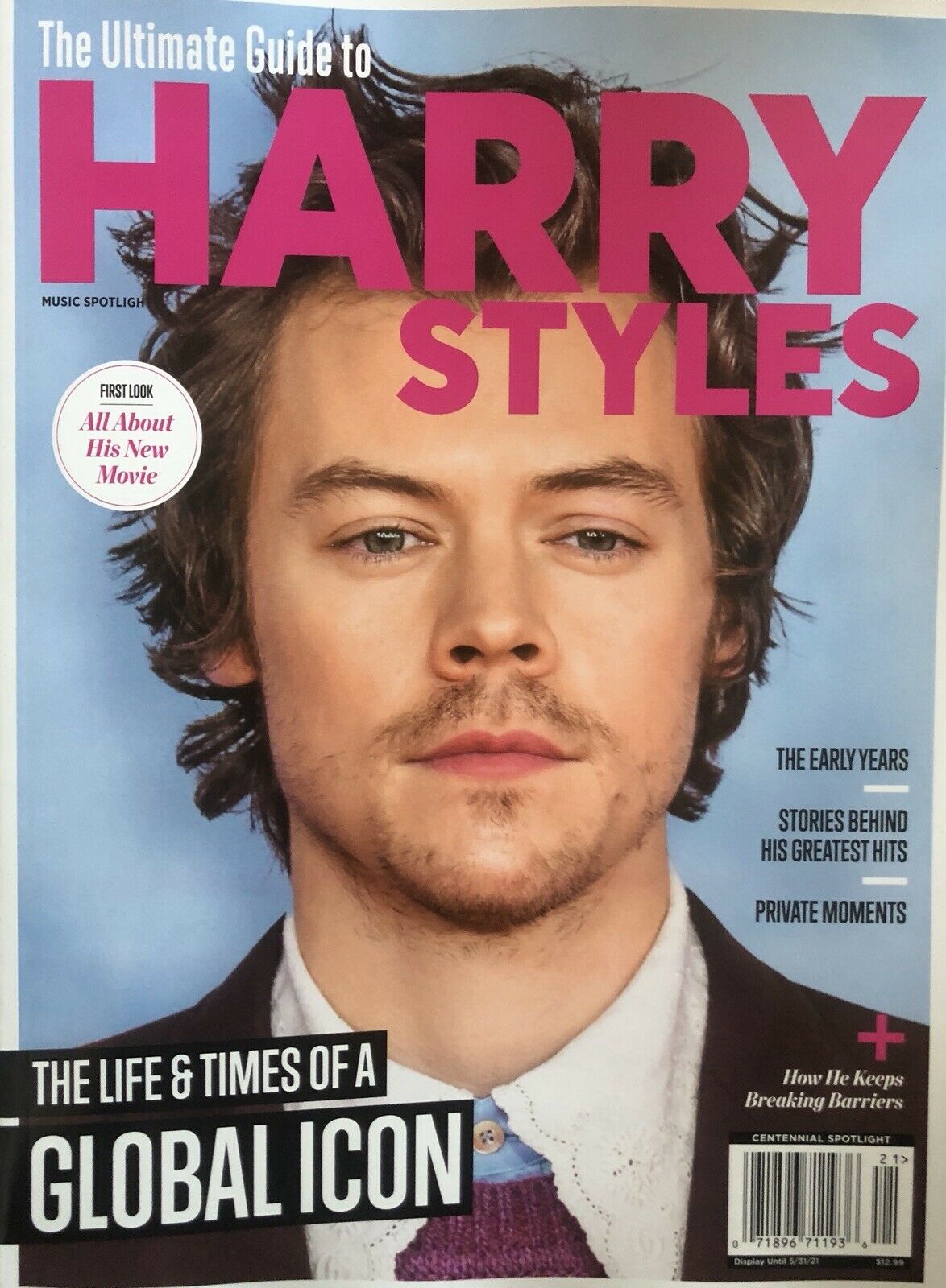 THE ULTIMATE GUIDE TO HARRY STYLES 2021 BRAND NEW MAGAZINE GLOBAL ICON ...