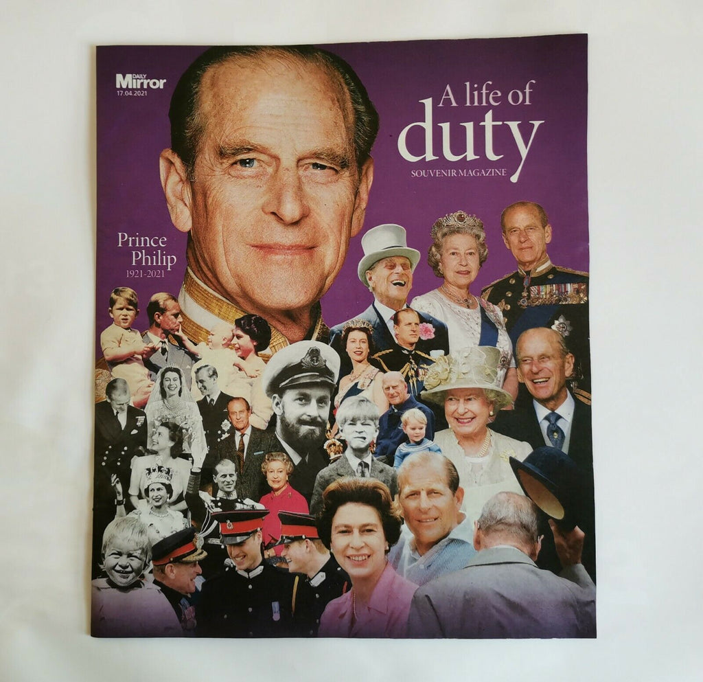 Prince Philip Tribute Daily Mirror Magazine Commemorative Issue 1921 2