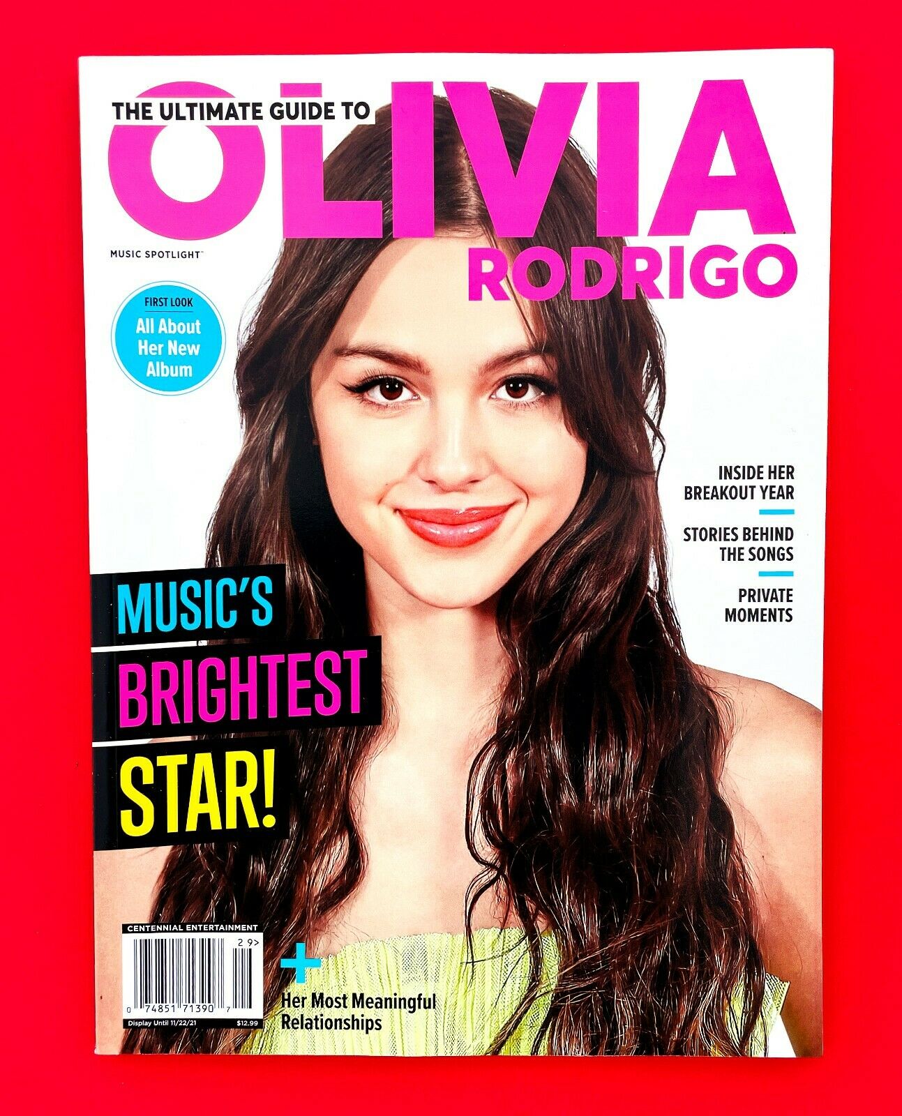 THE ULTIMATE GUIDE TO OLIVIA RODRIGO 2021 CENTENNIAL Magazine Special 