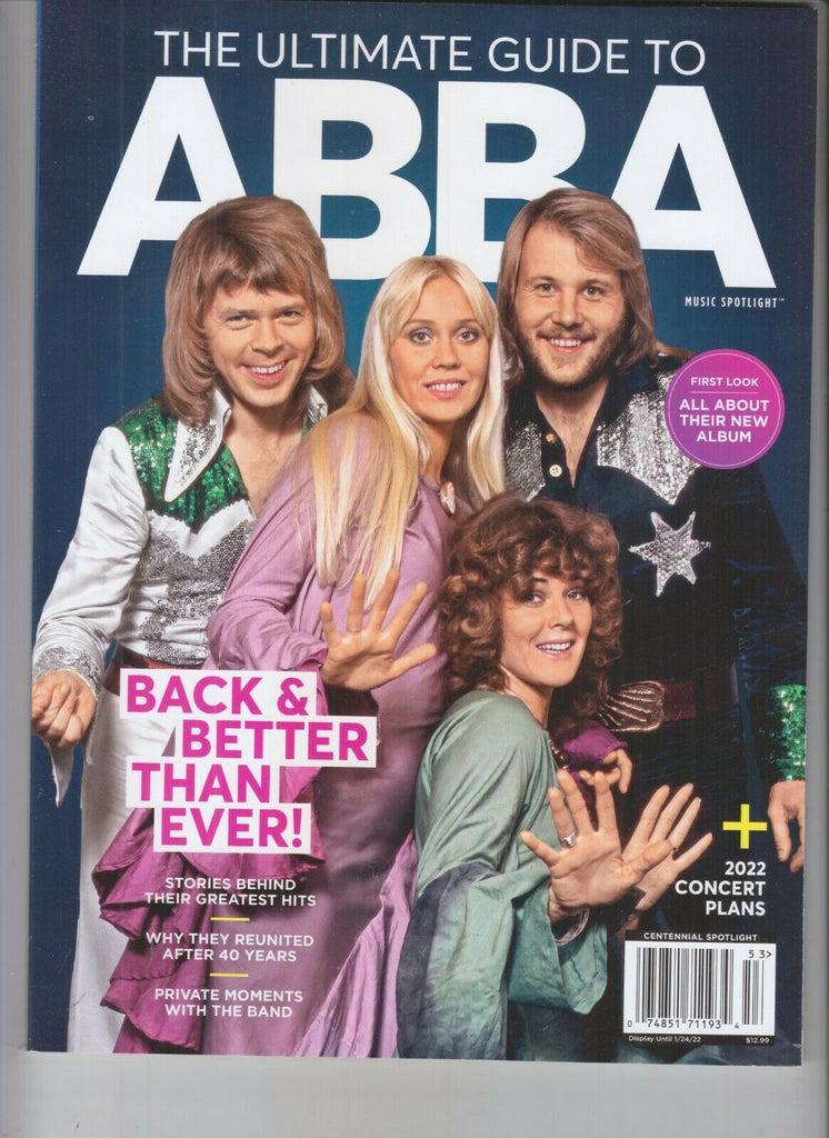 ABBA THE ULTIMATE GUIDE MAGAZINE 2021 CENTENNIAL MEDIA ...