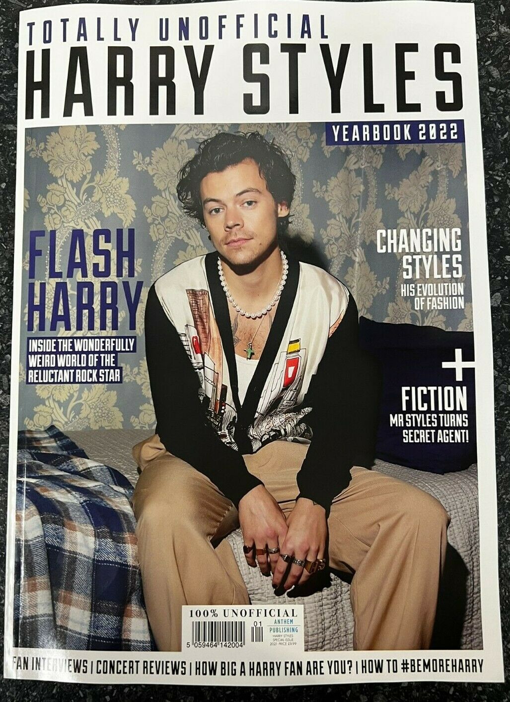 Harry Styles Yearbook 2022 - 116 Page Magazine Devoted To Harry! -  Yourcelebritymagazines