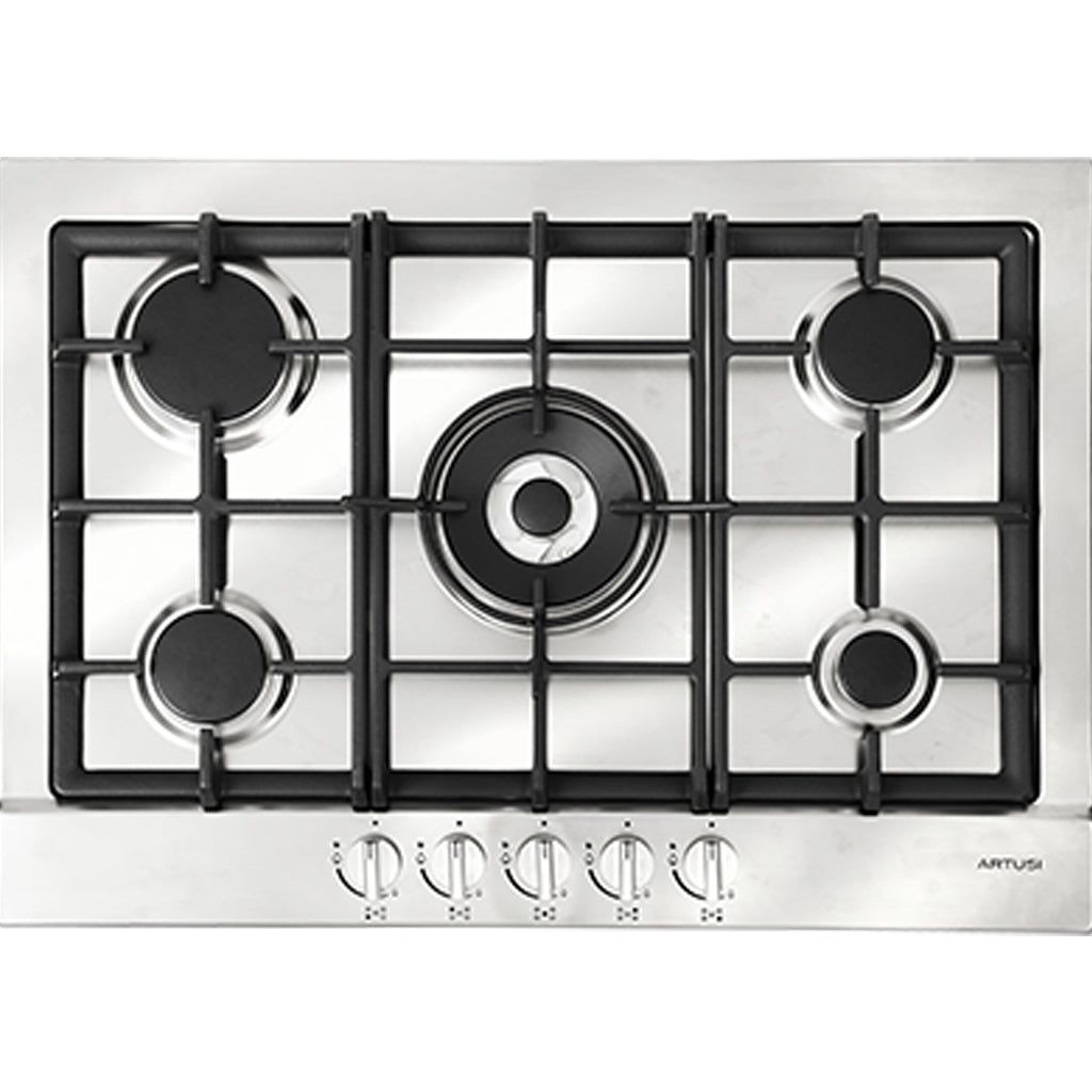 Artusi Agh70xffd 70cm Stainless Steel Gas Cooktop Stove Doctor