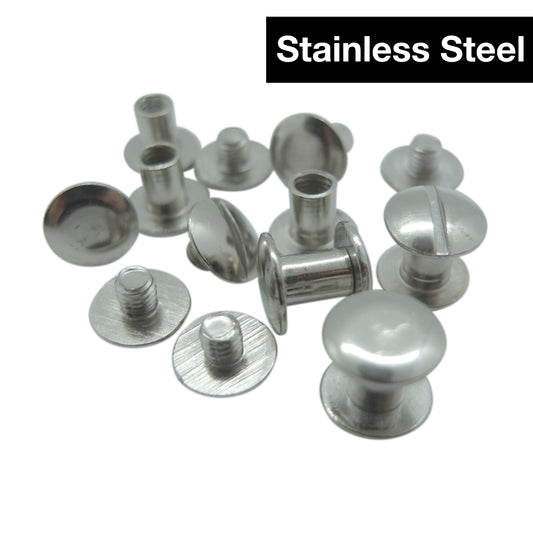Stainless Steel' 6 mm x 4 mm Chicago Screw