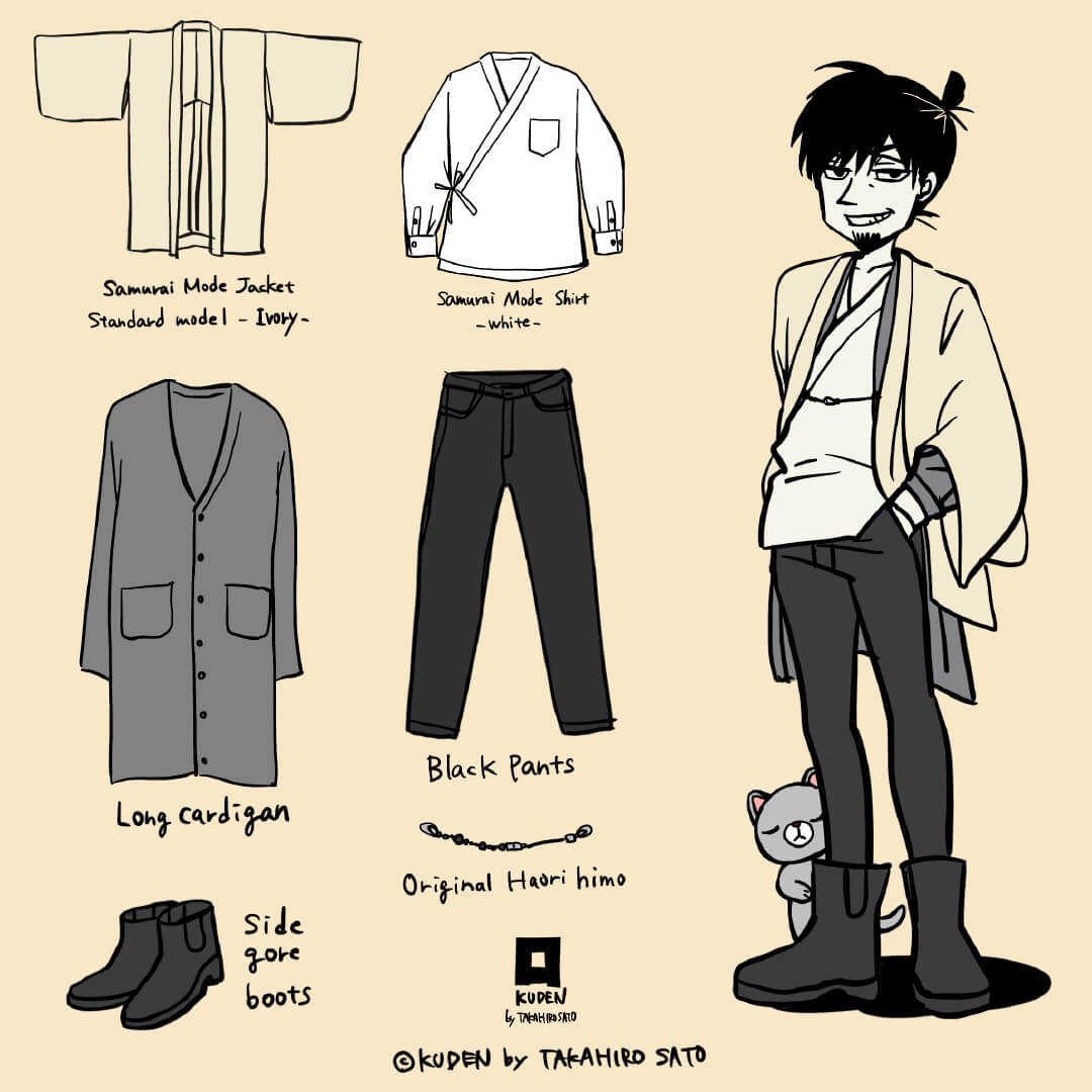 Samurai Mode Jacket & Jersey OOTD Style